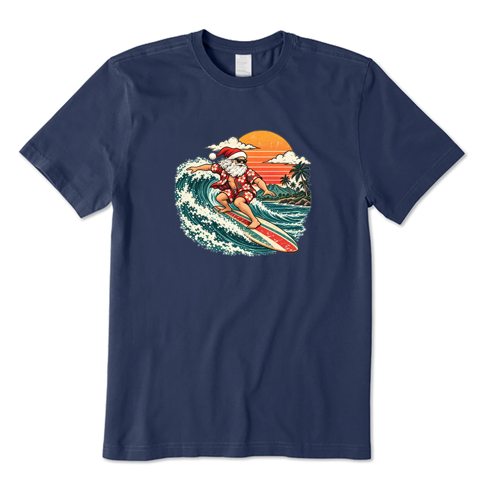 Surfing Santa T-Shirt