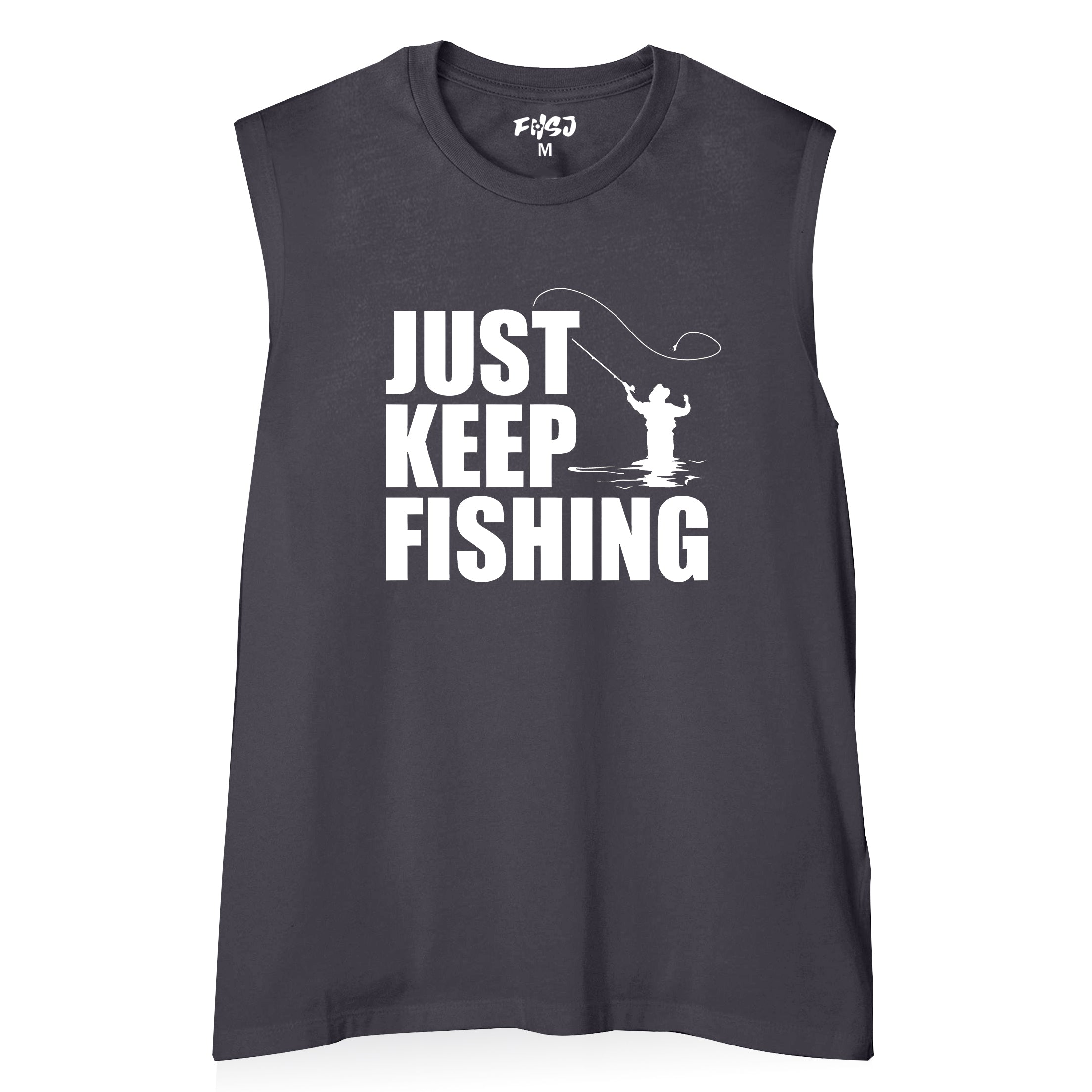 Women Just Keep Fishing Tank Top