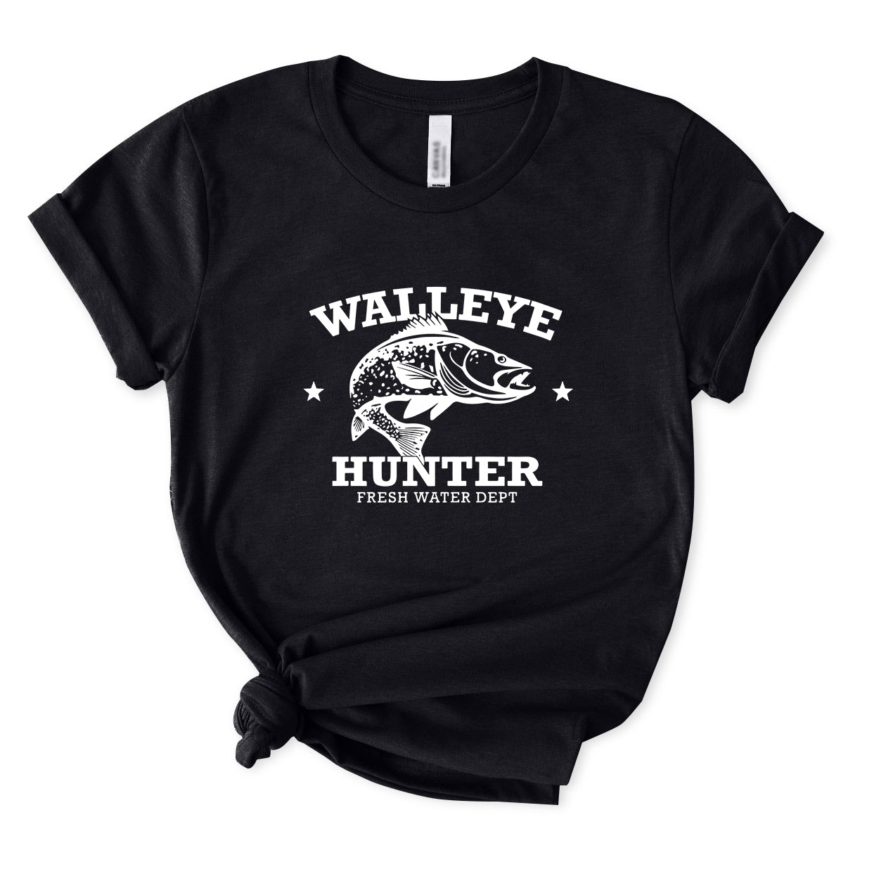 Walleye Hunter T-Shirt for women
