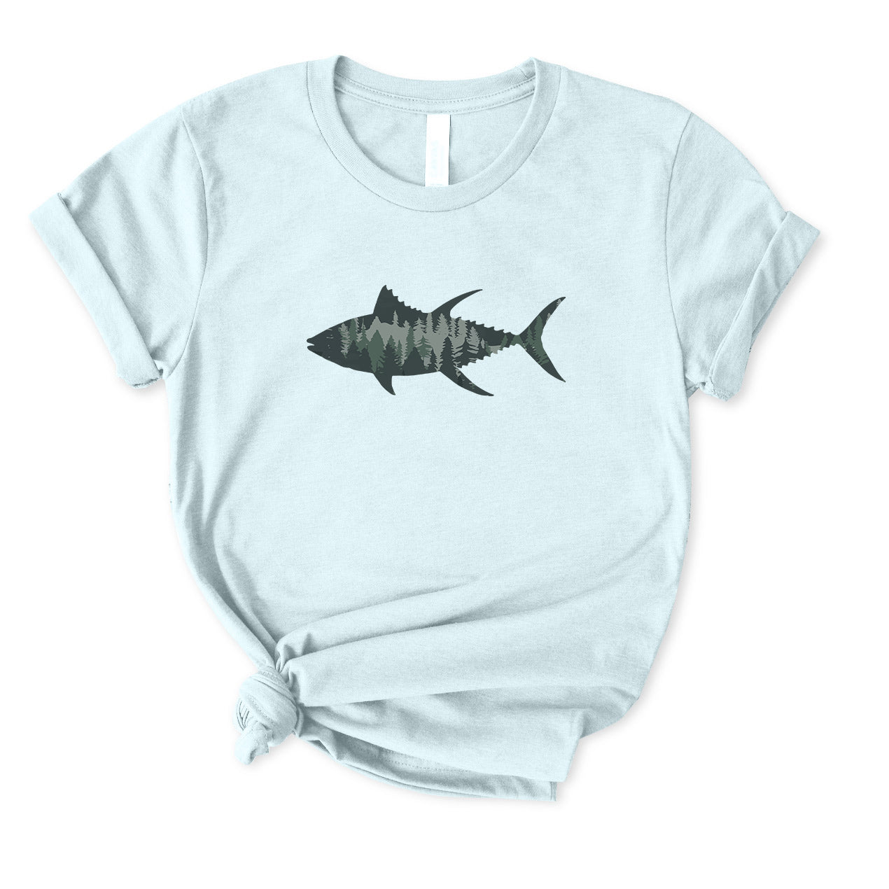 Fish Landscape T-Shirt FOR WOMEN