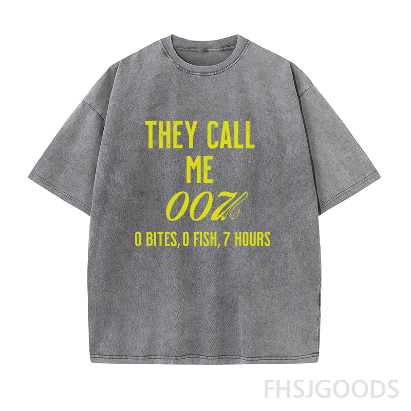 They Call Me 007 Unisex Distressed T-Shirt