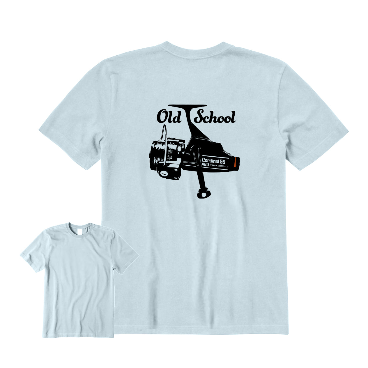 Cardinal 55 Fishing Reel Back Graphic T-Shirt