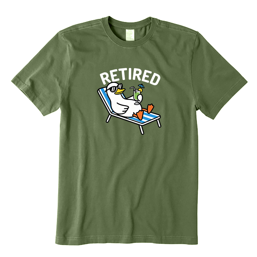 Retired Relaxing Goose T-shirt