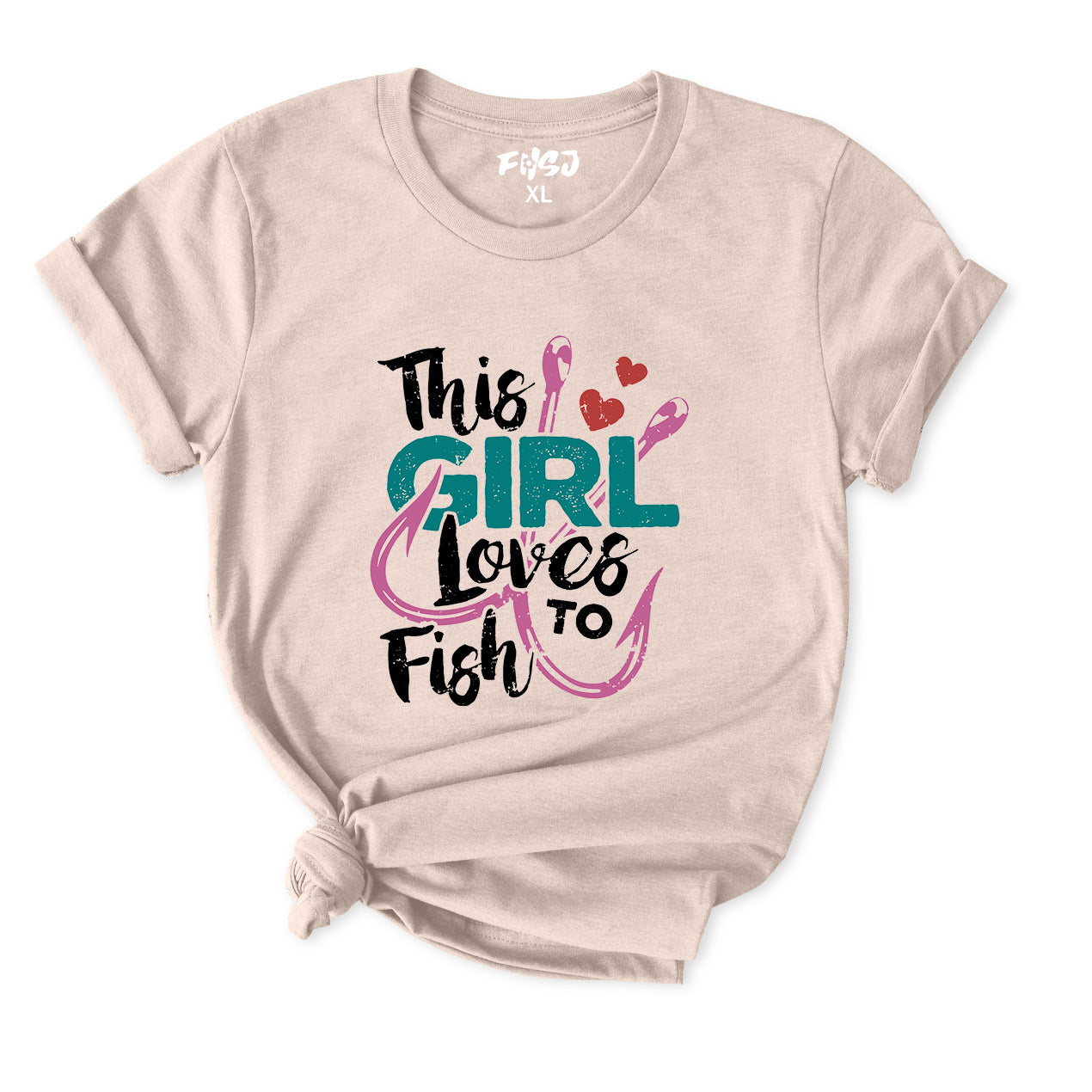 This Girl love to fish T-Shirt for Women