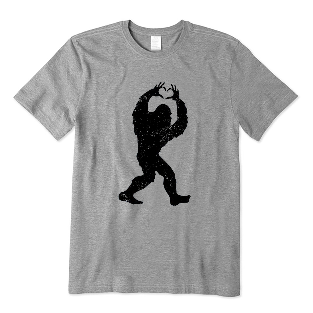 Heart Hands Bigfoot T-Shirt