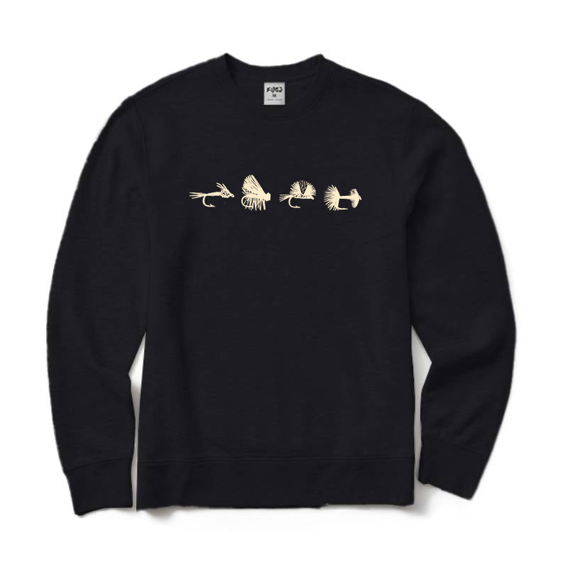 Men's Fly Fishing Crewneck Sweatshirt