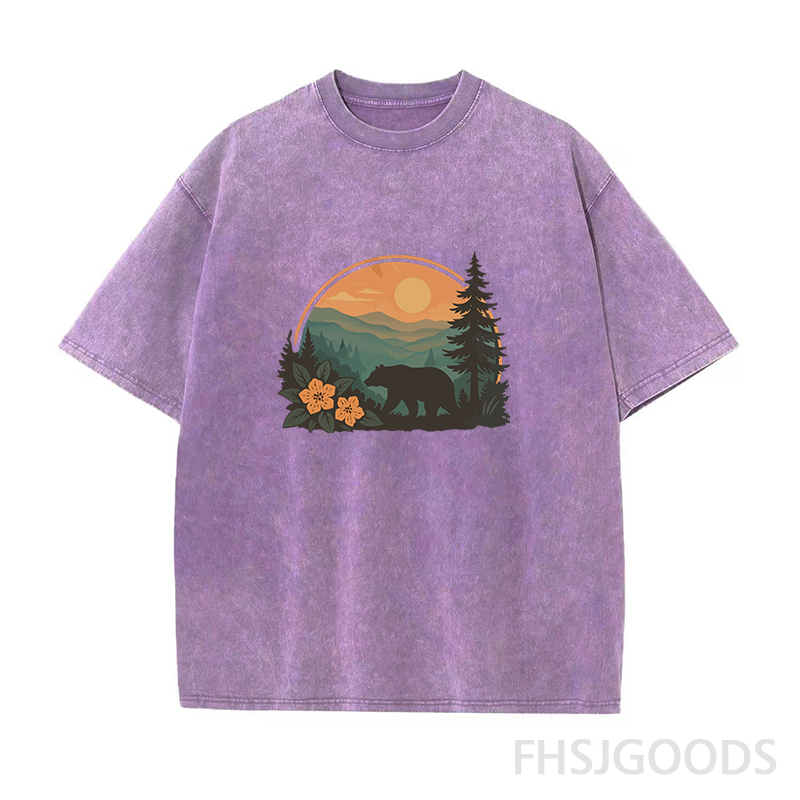 Outdoor Adventure Hiking Unisex Distressed T-Shirt