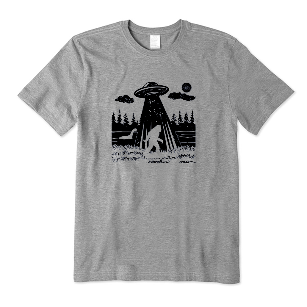 Bigfoot Camping Hiking T-Shirt