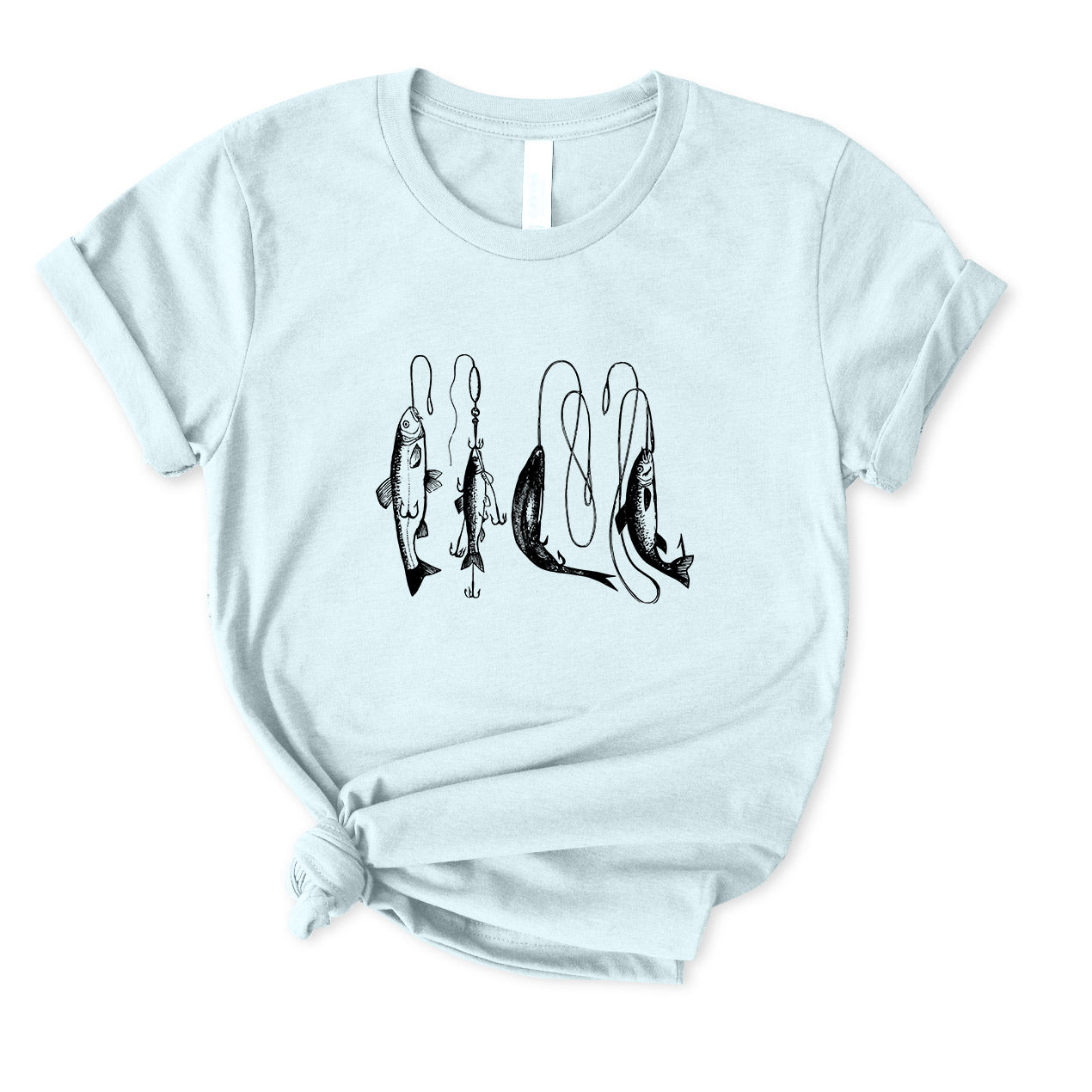 Vintage Fishing T-Shirt for women