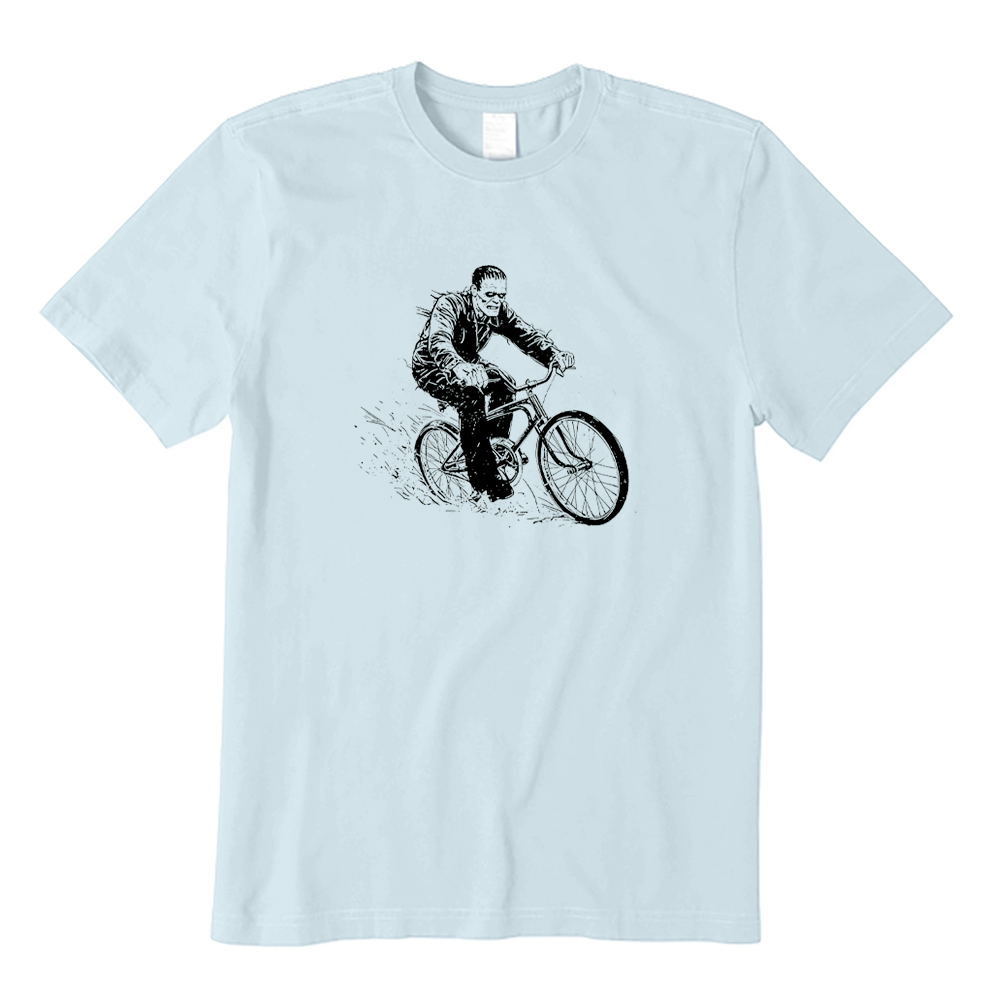 Zombie Riding Bicycle T-Shirt