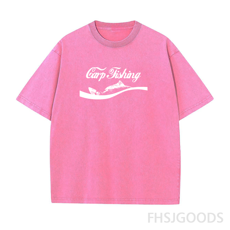 Carp Fishing Unisex Distressed T-Shirt