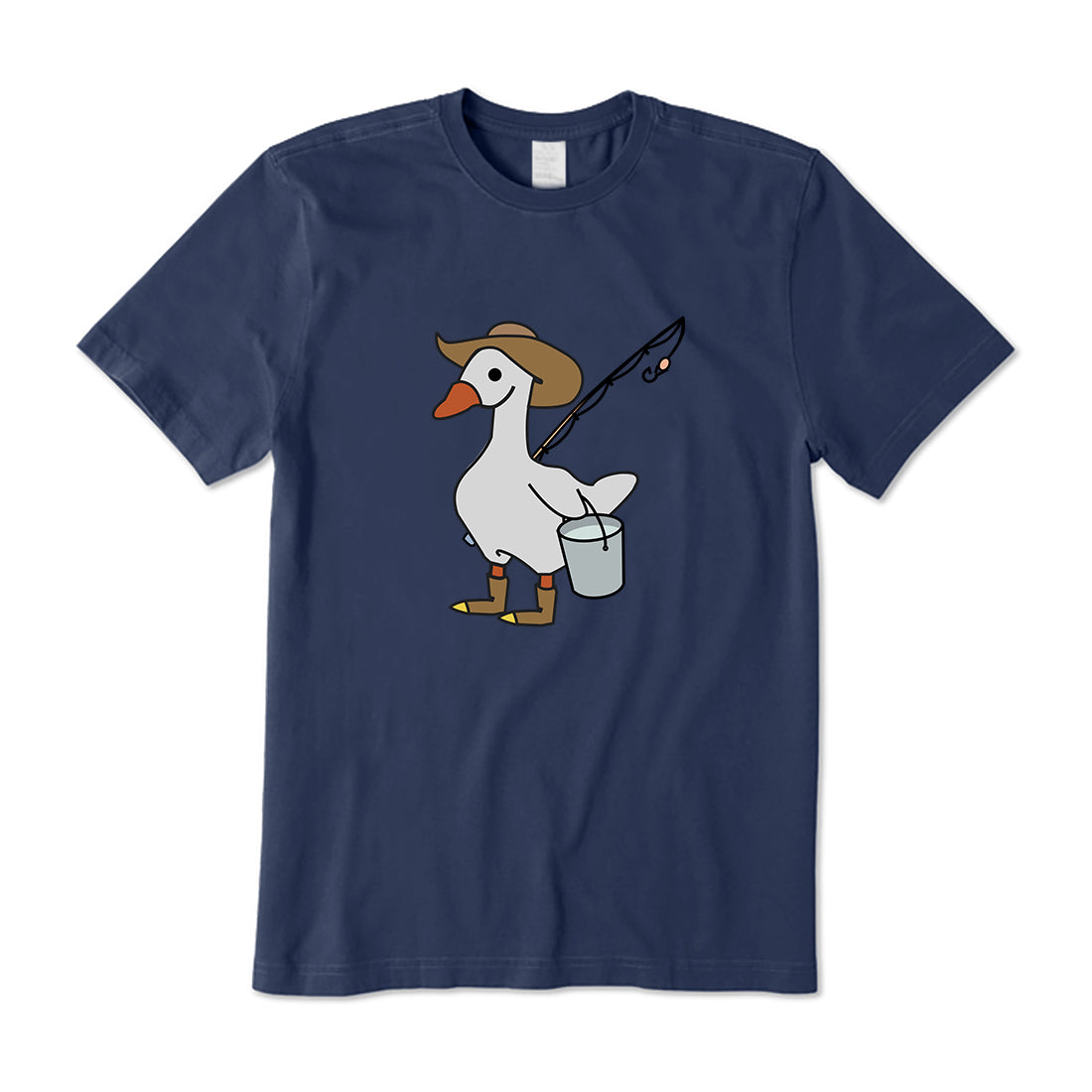 Silly Goose Gone Fishing T-Shirt