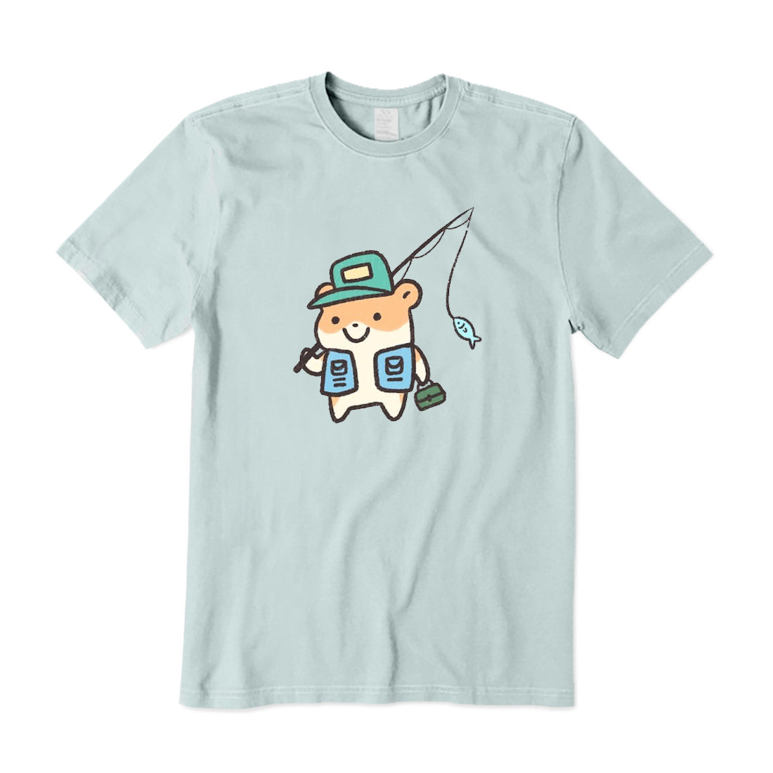 Hamster Fishing T-Shirt