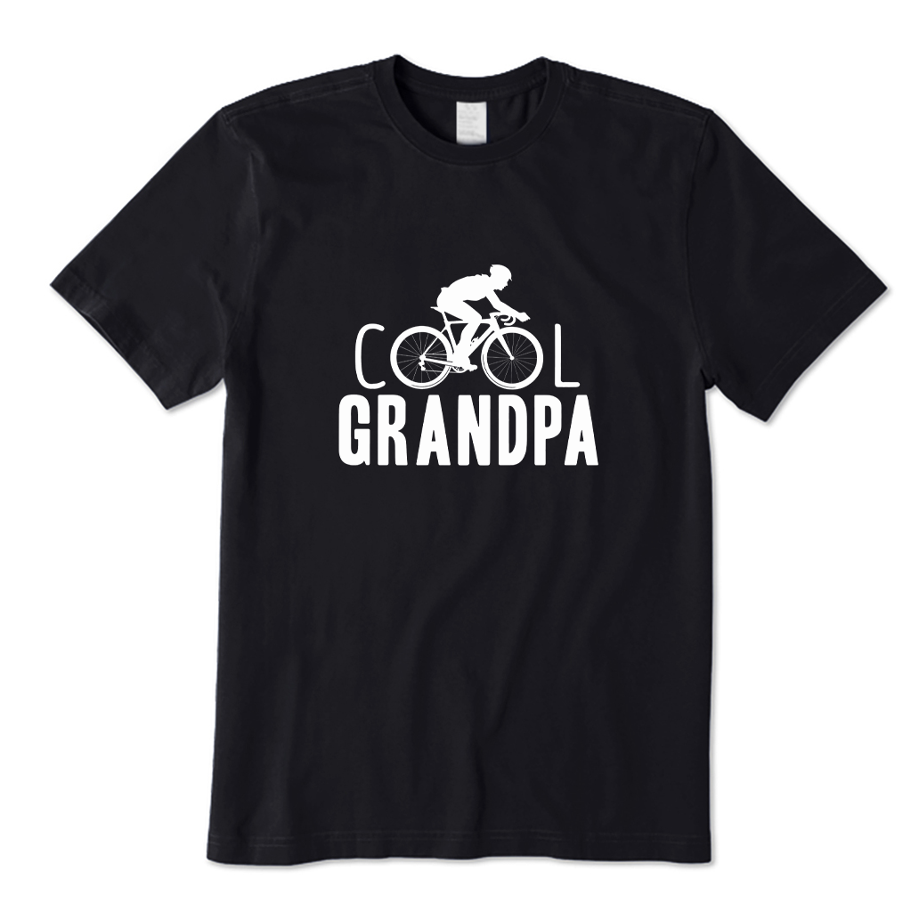 Funny Retired Grandpa Cycling T-shirt