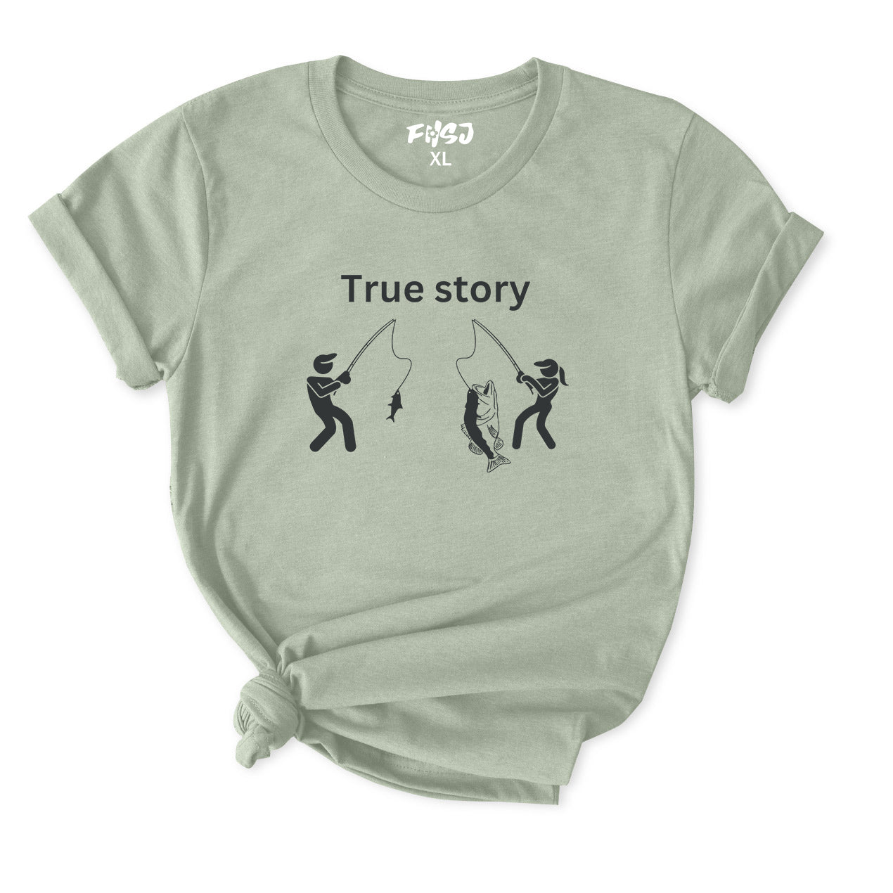 True story fishing T-Shirt for Women