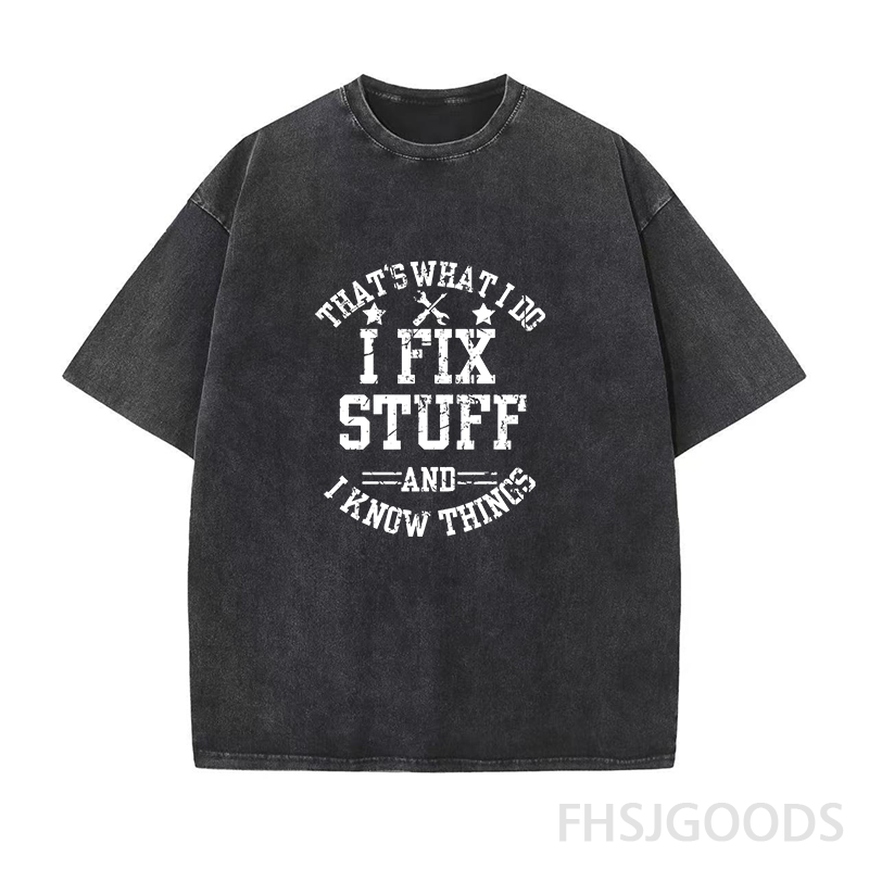 That's What I Do Unisex Distressed T-Shirt
