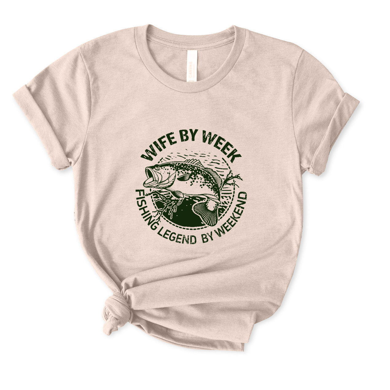 Fishing Legend By Weekend T-Shirt for Women