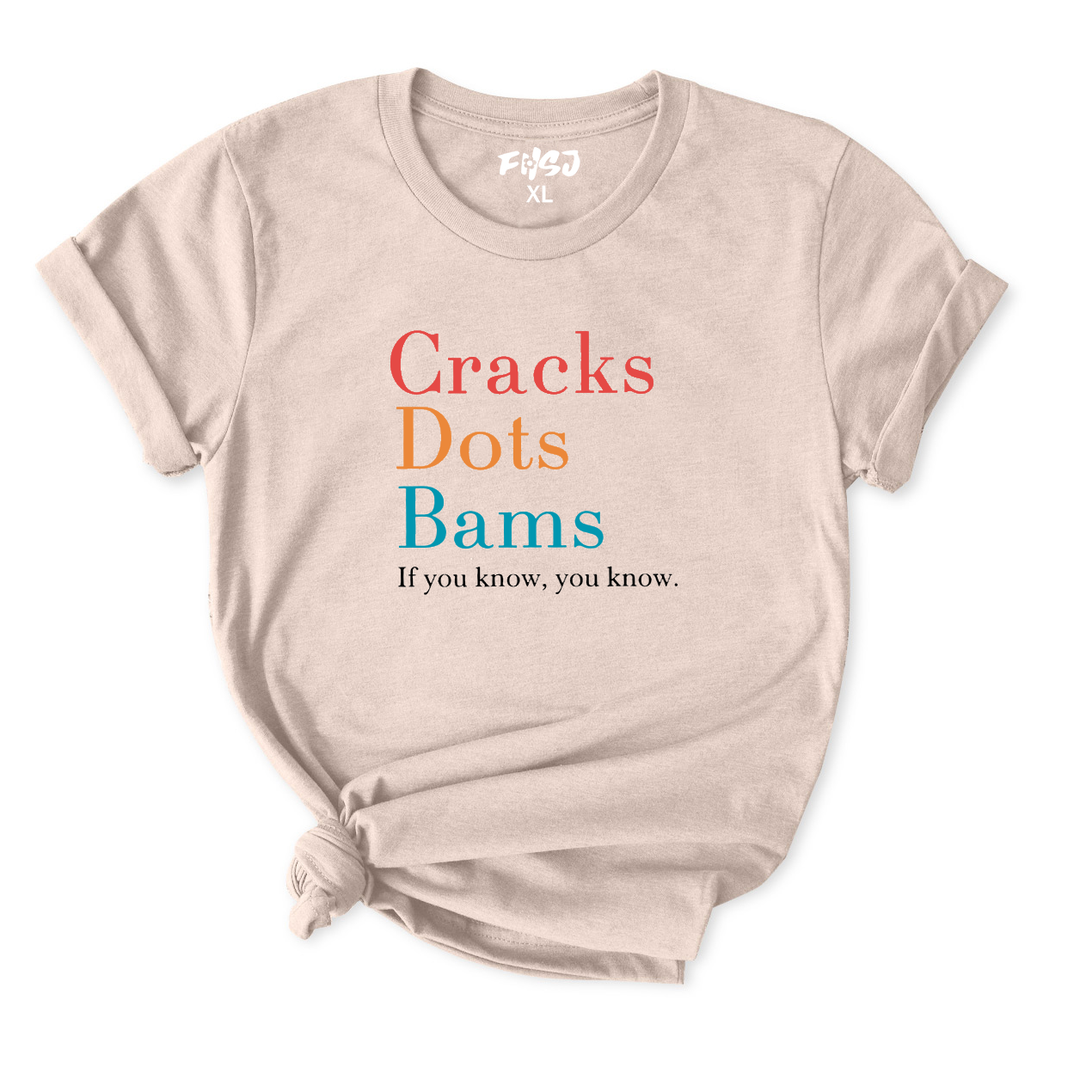 Cracks Dots Bams If You Know You Know Mahjong T-Shirt for Women