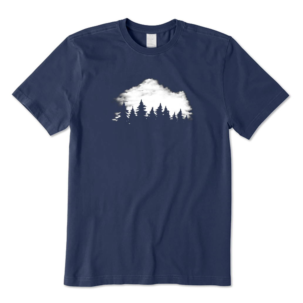 Mountain Pine Tree Hiking T-Shirt