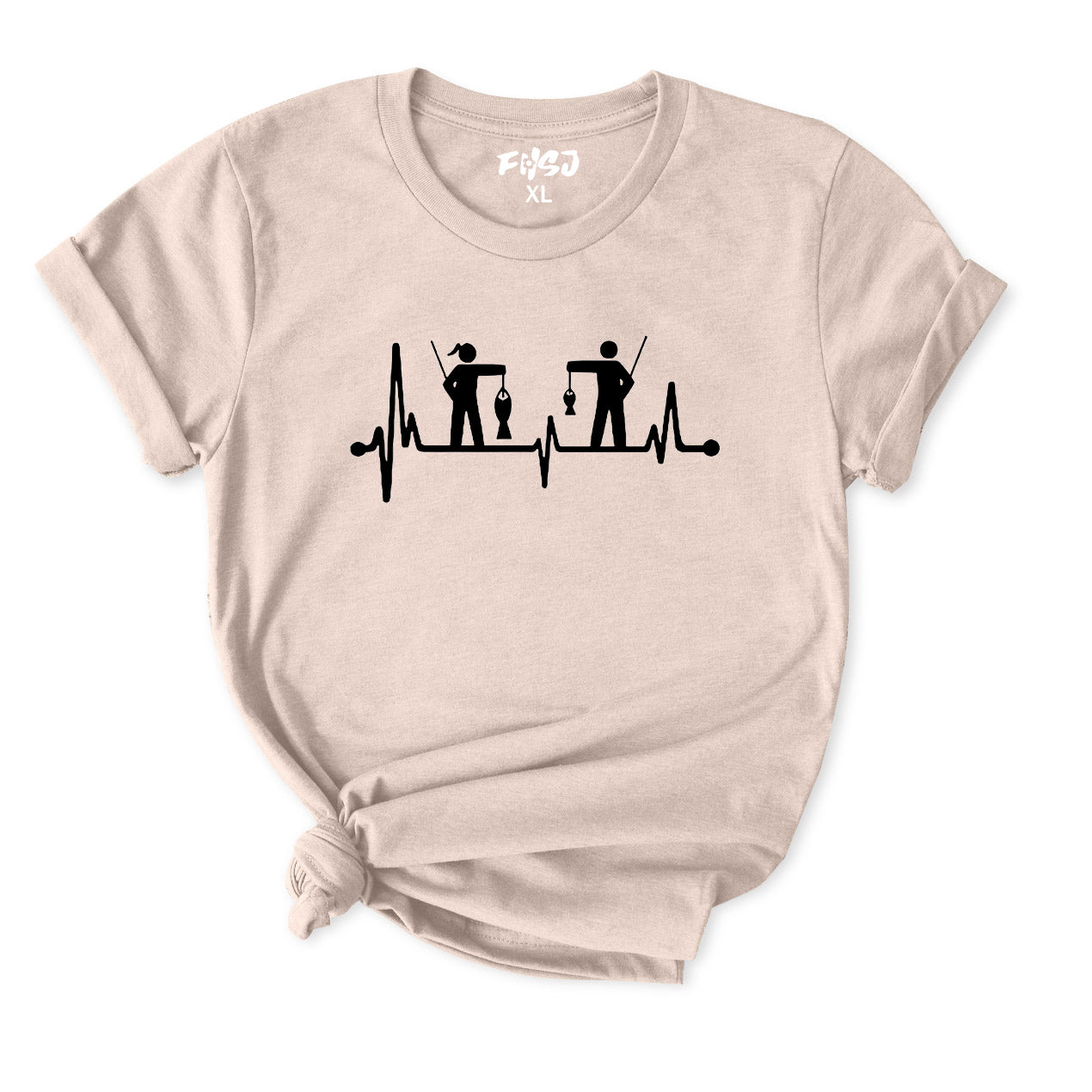man and woman fishing T-Shirt for Women