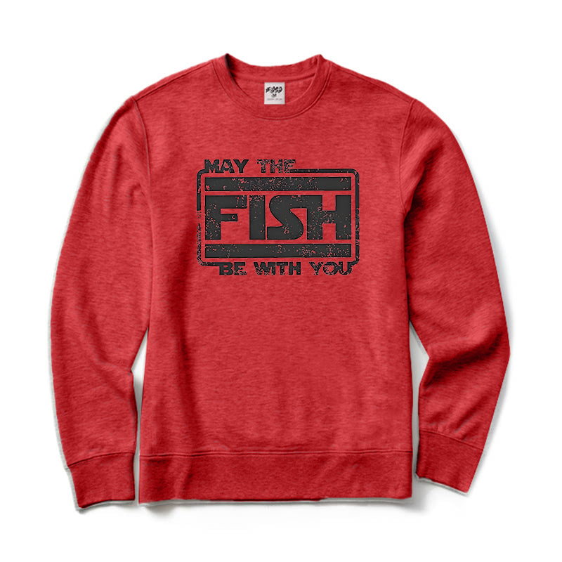 May The Fish Be with You Crewneck Sweatshirt