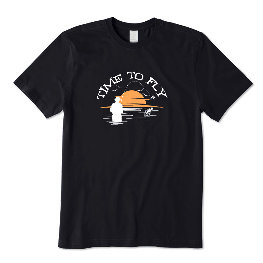 Time To Fly Fishing T-Shirt