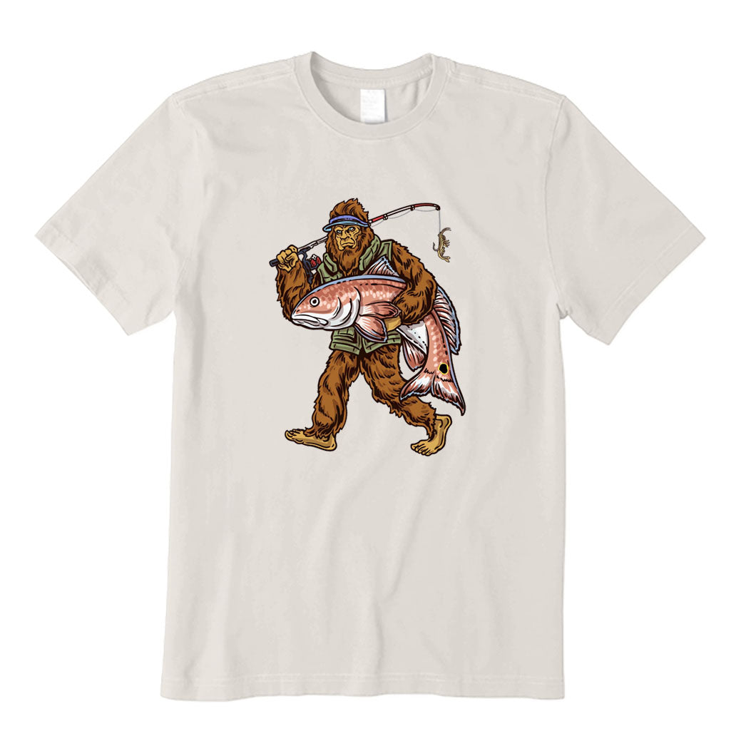 Bigfoot Fisherman T-Shirt