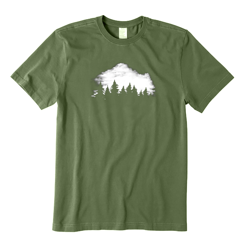 Mountain Pine Tree Hiking T-Shirt