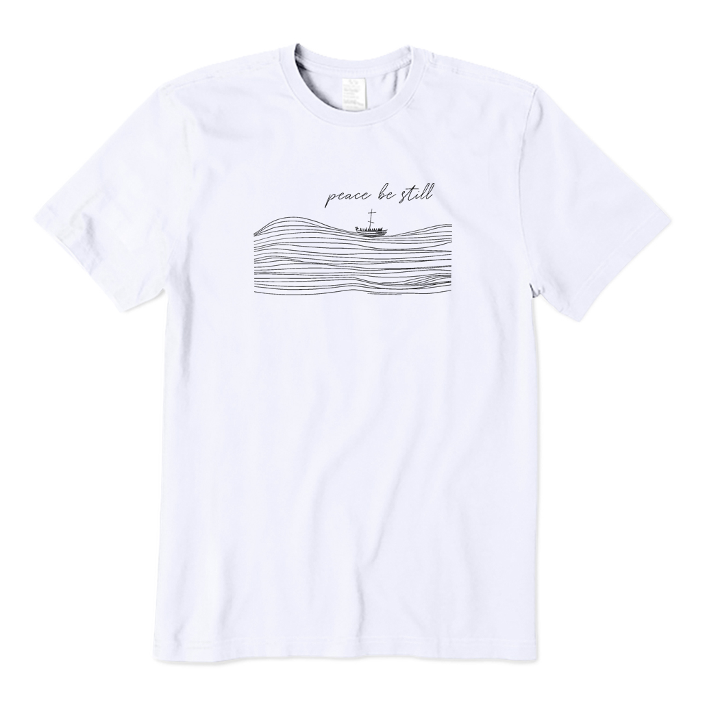 Peace Be Still Boating T-shirt