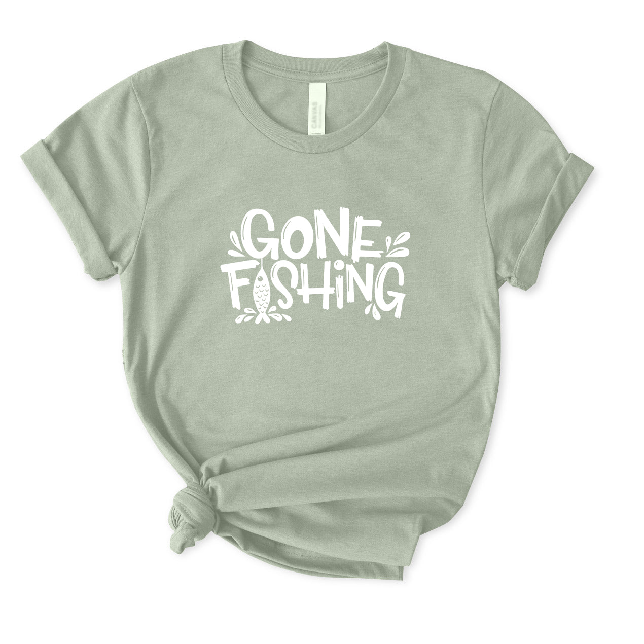 Gone Fishing T-Shirt for women