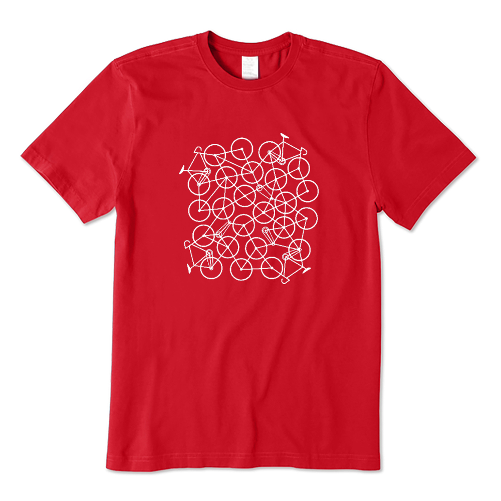 Minimalist Road Bike Graphic T-shirt