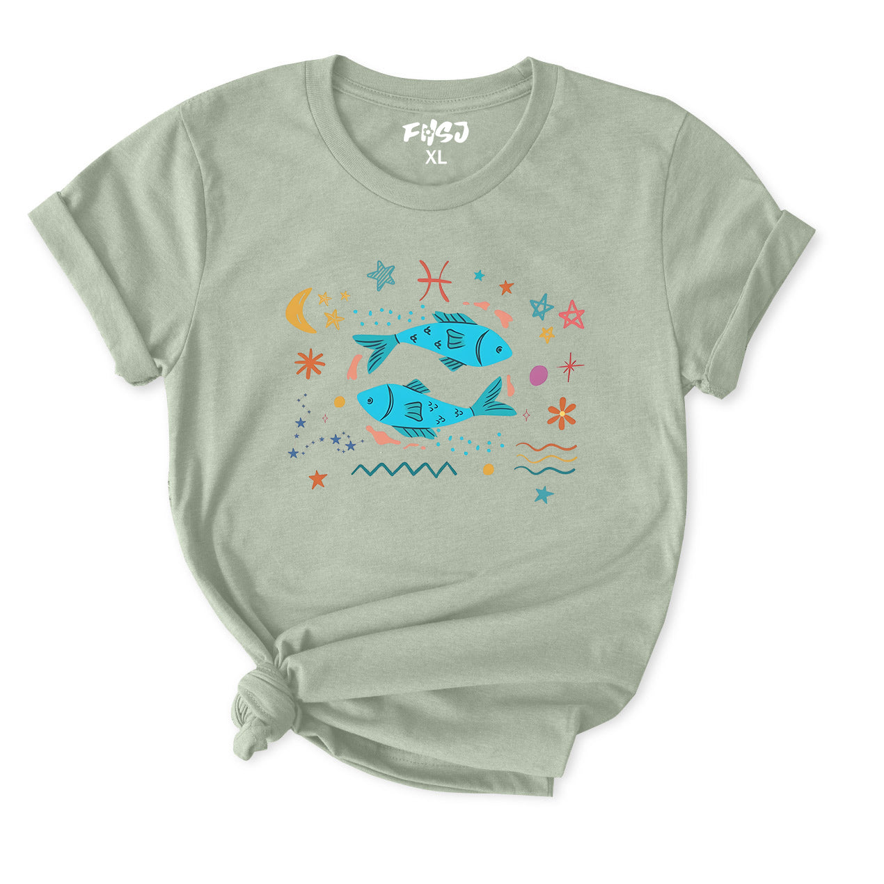 Fish Astrology T-Shirt for Women