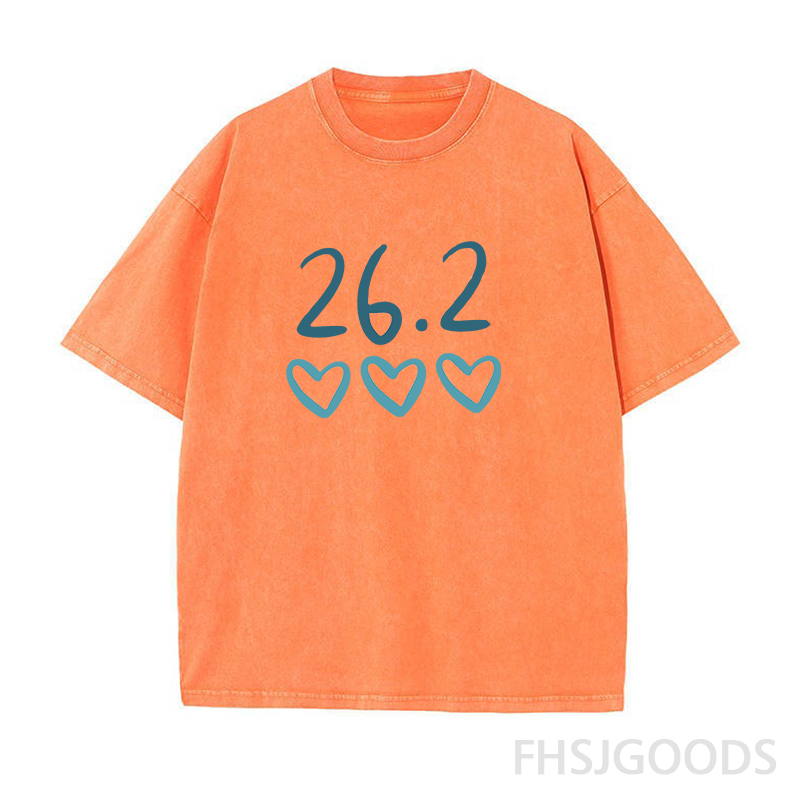 26.2 Runner Unisex Distressed T-Shirt