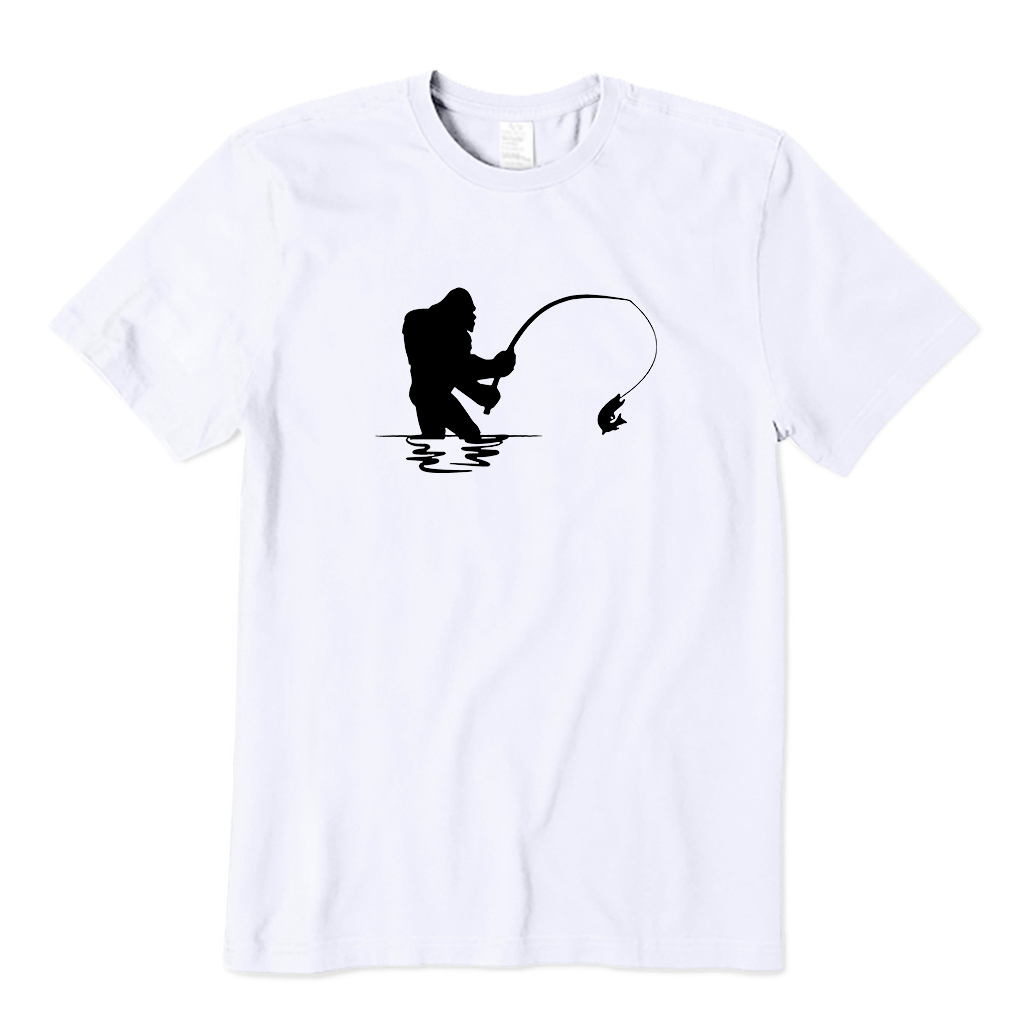 Bigfoot bass fishing T-Shirt