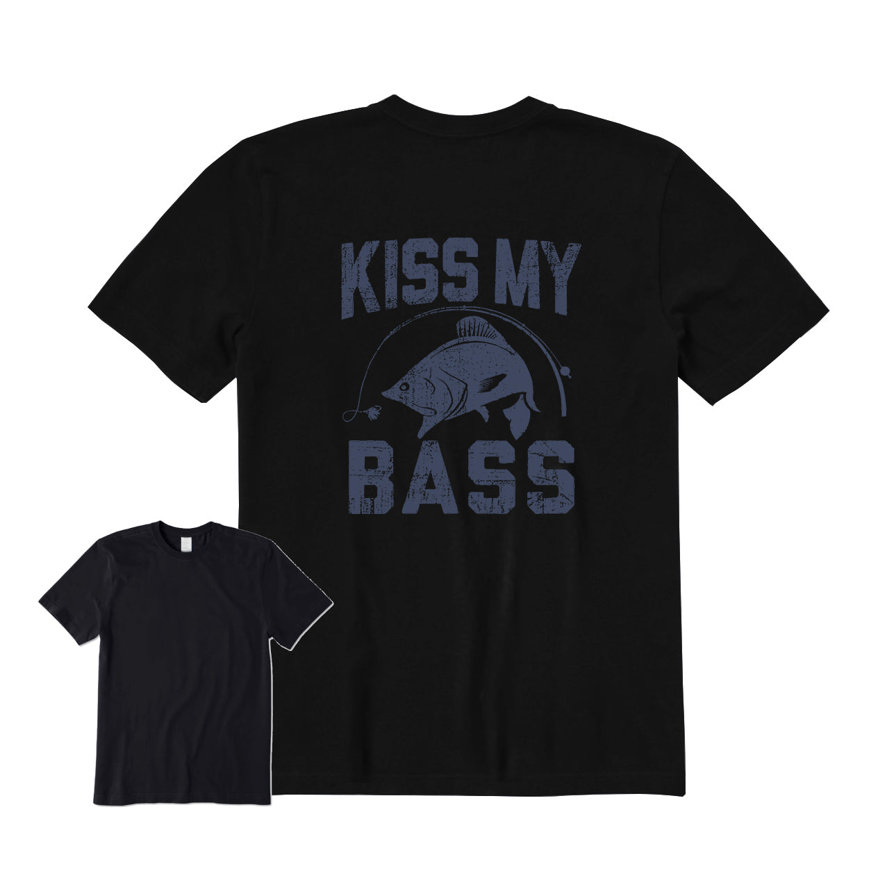 Kiss My Bass Back Graphic T-Shirt