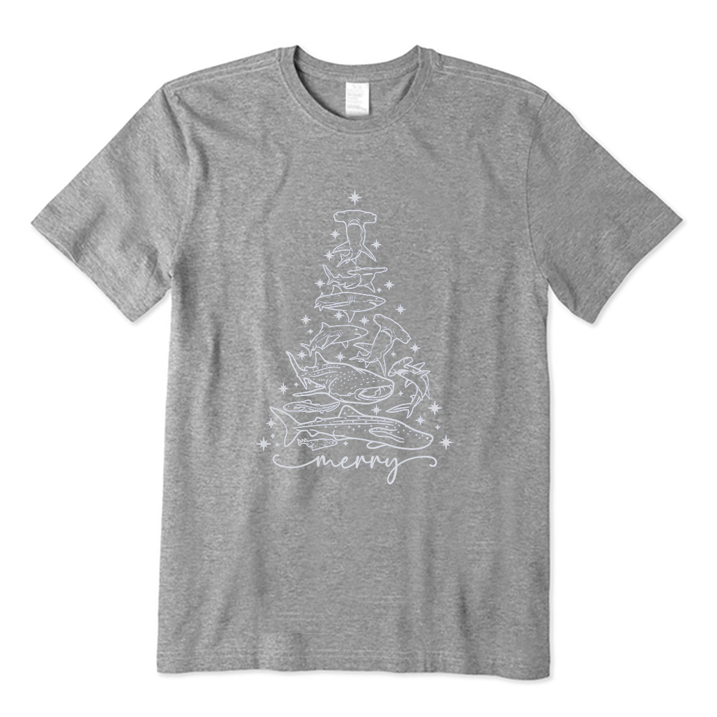 Shark Christmas T-Shirt