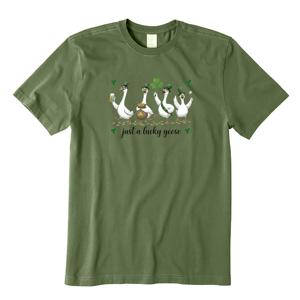 Just A Lucky Goose T-shirt