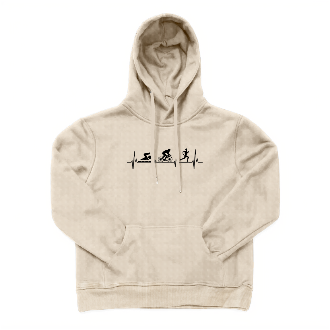 Swim Bike Run Athlete Hoodie