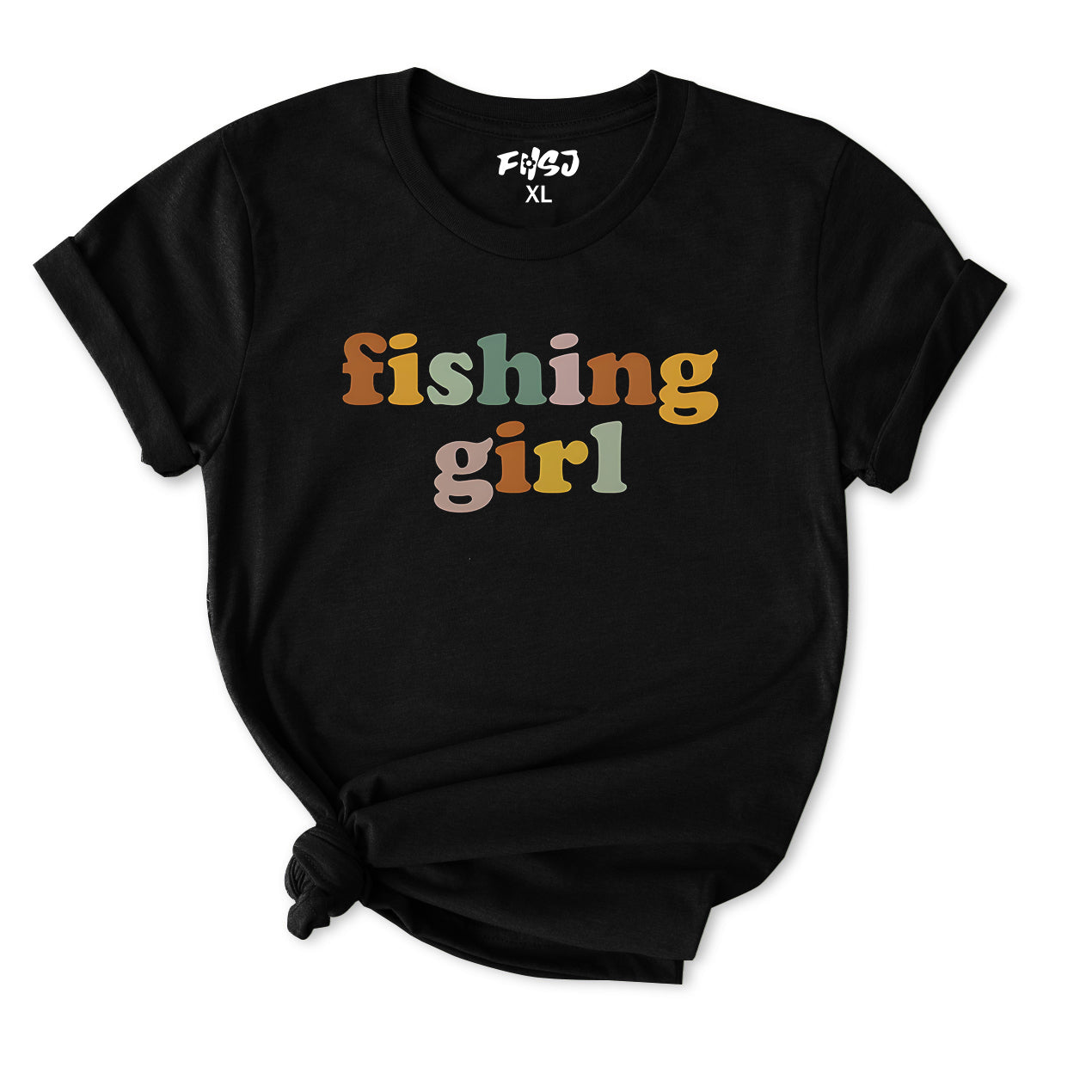 Fishing Girl T-Shirt for Women