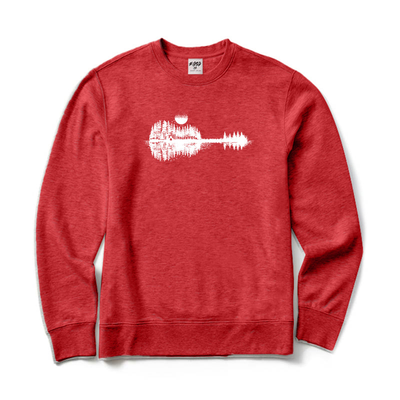 Nature Guitar Crewneck Sweatshirt