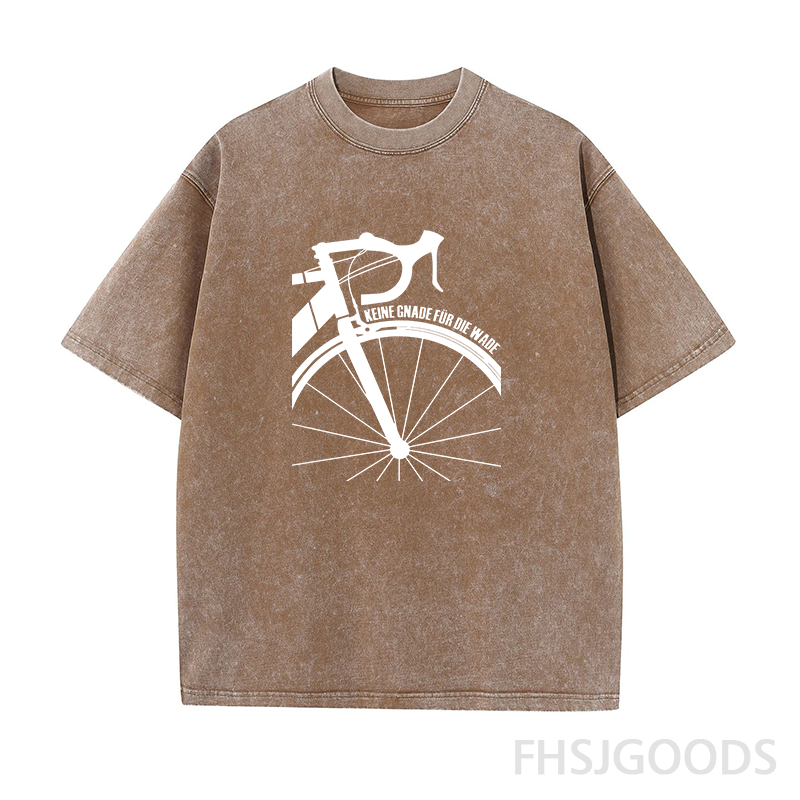 Road Bike Unisex Distressed T-Shirt