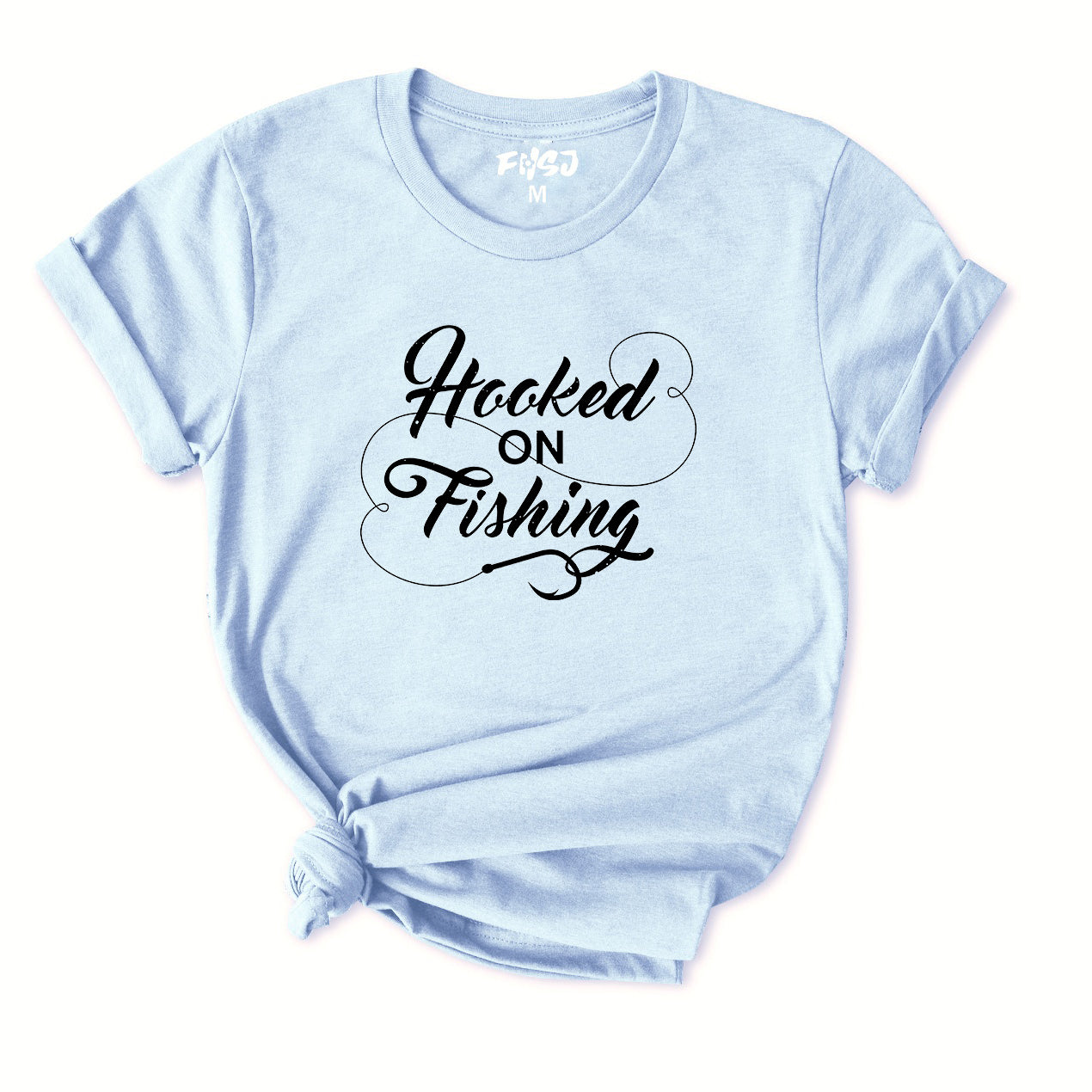 Hooked on fishing T-Shirt for Women
