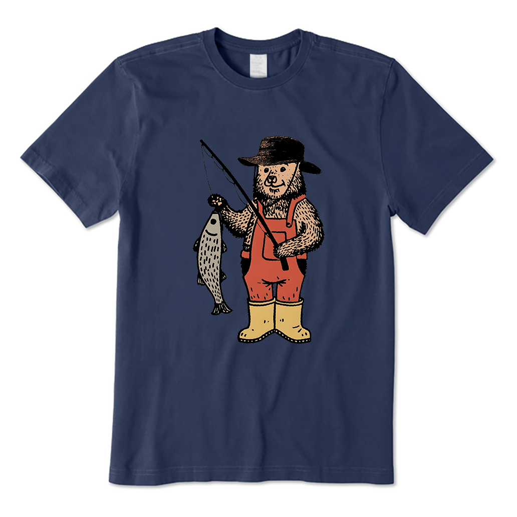 Bear Fishing T-Shirt