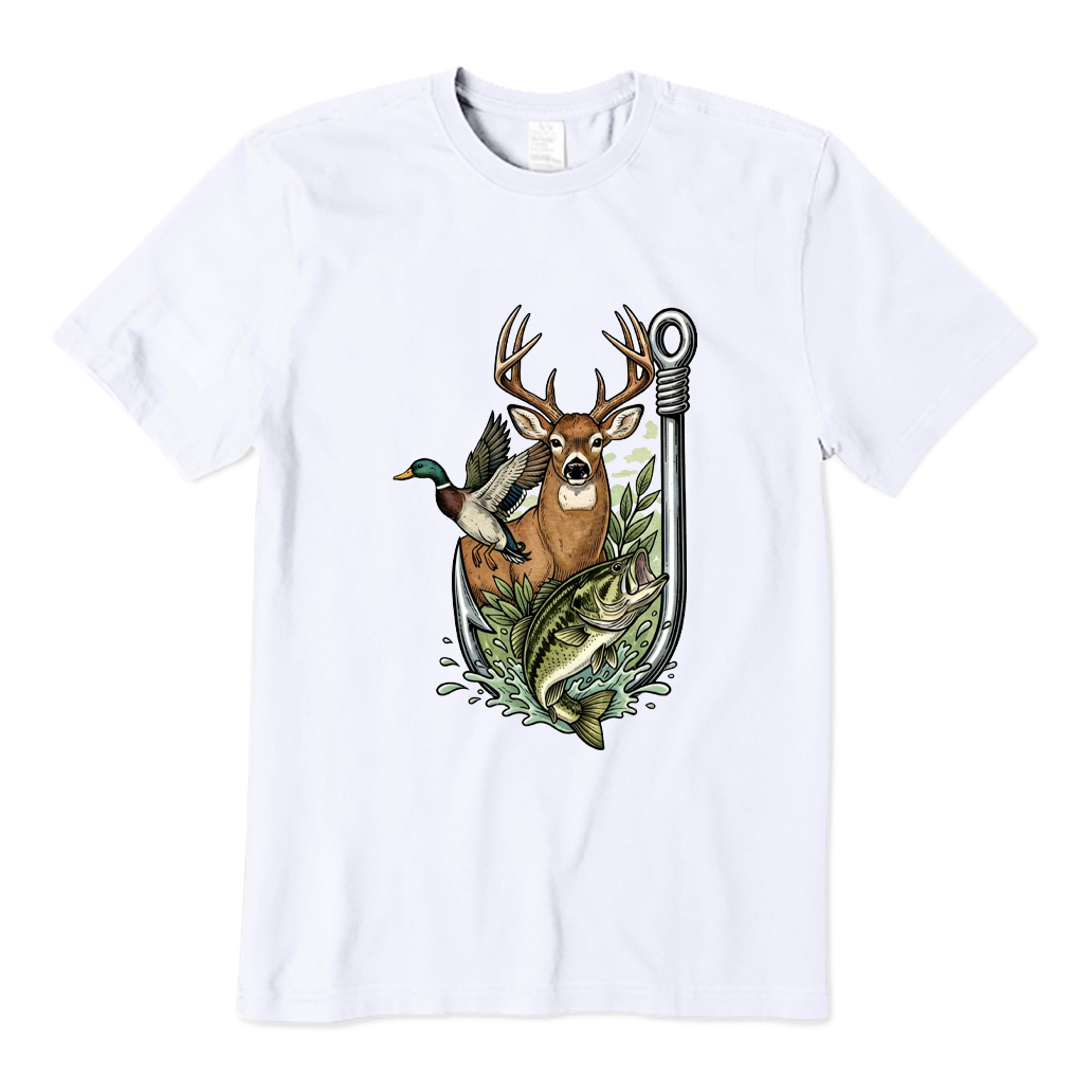 Hunting Fishing T-shirt