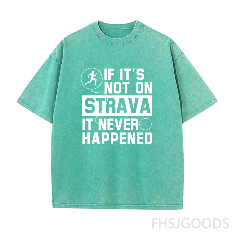 It Never Happened Running Unisex Distressed T-Shirt