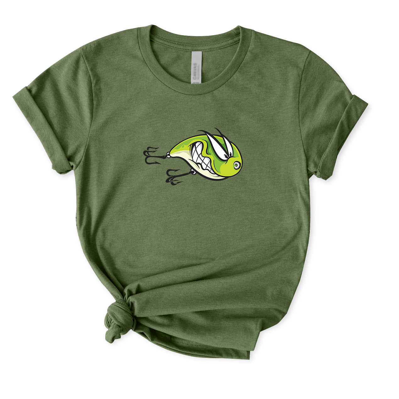 Angry Fishing Lure T-Shirt for women