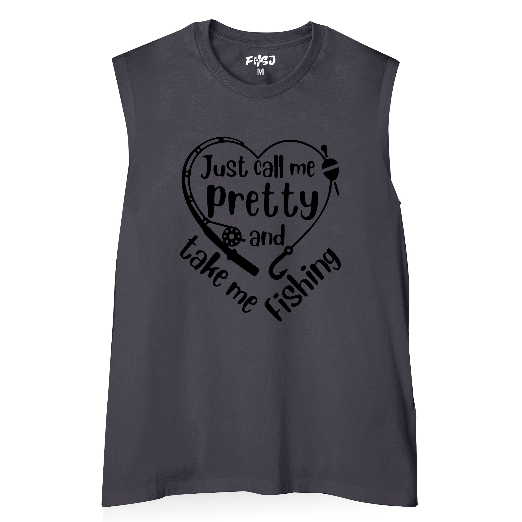 Women Take Me Fishing Tank Top