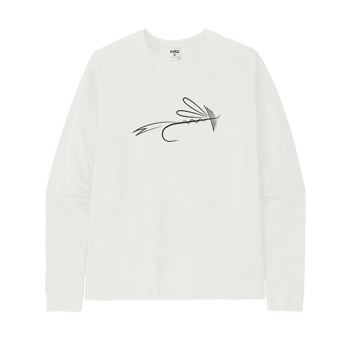 Funny Fly Fishing Long Sleeve T-shirt