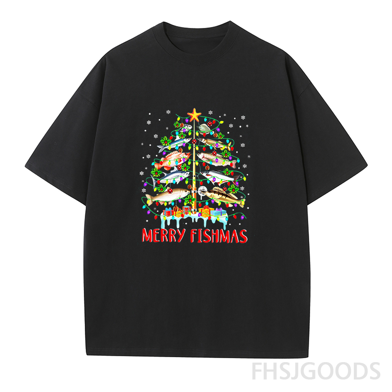 Merry Fishmas Unisex T-Shirt