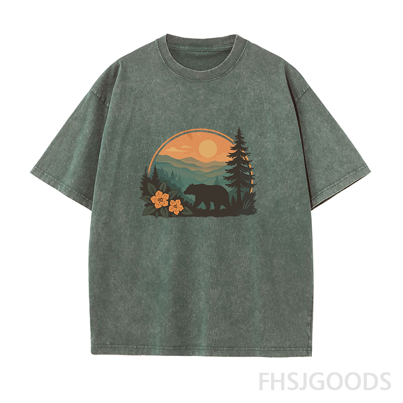 Outdoor Adventure Hiking Unisex Distressed T-Shirt